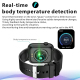 Montre Connectée Or Rose 1.85 Pouces TFT Appels Bluetooth Surveillance Cardiaque 100+ Modes Sportifs Compatibilité iOS Androi...
