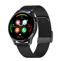 Montre Connectée 1.32 Pouces Surveillance Cardiaque Paiement Sans Contact Etanche IP67 Multilingue