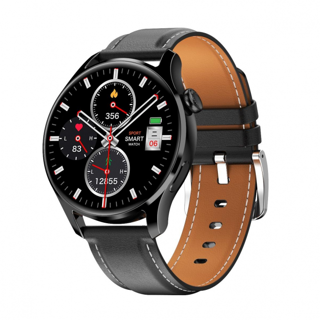 Montre Connectée 1.32 Pouces Surveillance Cardiaque Paiement Sans Contact Etanche IP67 Multilingue - www.yonis-shop.com
