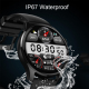 Montre Connectée 1.32 Pouces Surveillance Cardiaque Paiement Sans Contact Etanche IP67 Multilingue - www.yonis-shop.com