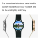 Montre Connectée Or Luxe 1.36 Pouces HD NFC ECG Sports Etanche Bluetooth 5.0 - www.yonis-shop.com
