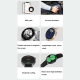 Montre Connectée Or Luxe 1.36 Pouces HD NFC ECG Sports Etanche Bluetooth 5.0 - www.yonis-shop.com