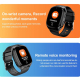 Montre Connectée 4G avec Appels Vidéo et Suivi GPS Écran IPS 1.54 Pouces Batterie Longue Durée Étanche IP67 - www.yonis-shop.com