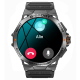 Montre Connectée Sport Étanche IP68 Bluetooth avec Appels et Musique Écran AMOLED 1.43 Pouces Compatible Android et iOS