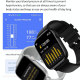Montre Connectée 1.9 Pouces HD Écran Carré Appels Bluetooth et Suivi Cardiaque Multilingue Autonomie 30 Jours - www.yonis-sho...