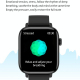 Montre Connectée 1.9 Pouces HD Écran Carré Appels Bluetooth et Suivi Cardiaque Multilingue Autonomie 30 Jours - www.yonis-sho...