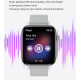 Montre Connectée 1.9 Pouces HD Écran Carré Appels Bluetooth et Suivi Cardiaque Multilingue Autonomie 30 Jours - www.yonis-sho...