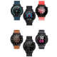 Montre Connectée Sportive Rouge 1.3 Pouces Suivi Multisport Étanche IP68 Avec Moniteur De Fréquence Cardiaque Et Notification...