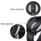 Montre Connectée Sportive Rouge 1.3 Pouces Suivi Multisport Étanche IP68 Avec Moniteur De Fréquence Cardiaque Et Notification...