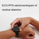 Montre Connectée Sportive Rouge 1.3 Pouces Suivi Multisport Étanche IP68 Avec Moniteur De Fréquence Cardiaque Et Notification...