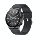 Montre Connectée Cuir Noir 1.32 Pouces Suivi Sportif Surveillance Cardiaque Sommeil Étanche IP67 Bluetooth 5.0