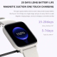 Montre Connectée Étanche IP68 Écran HD 1.83 Pouces Suivi Santé Température Cardiaque Tension Oxygène Batterie Longue Durée - ...