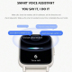 Montre Connectée Étanche IP68 Écran HD 1.83 Pouces Suivi Santé Température Cardiaque Tension Oxygène Batterie Longue Durée - ...