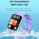 Montre Connectée Étanche IP68 Écran HD 1.83 Pouces Suivi Santé Température Cardiaque Tension Oxygène Batterie Longue Durée - ...