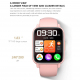 Montre Connectée Étanche IP68 Écran HD 1.83 Pouces Suivi Santé Température Cardiaque Tension Oxygène Batterie Longue Durée - ...