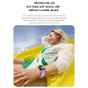 Montre Connectée Étanche IP68 Écran HD 1.83 Pouces Suivi Santé Température Cardiaque Tension Oxygène Batterie Longue Durée - ...