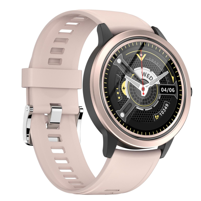 Montre Connectée Femme Élégante Avec Appels Bluetooth Et Suivi Santé Écran IPS HD 1.32 Pouces Étanche IP67 - www.yonis-shop.com