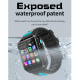 Montre Connectée 4G 1.54 Pouces GPS et Double Caméras Support Sim et Suivi en Temps Réel Noir Gris - www.yonis-shop.com