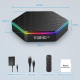 Box TV Android 12 Pour Divertissement Multimédia 8K WiFi 6 4 Go 32 Go Avec Télécommande Et Décodage H265 - www.yonis-shop.com