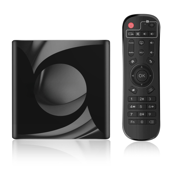 Box TV Android 13 Pour Contenus Multimédias 4K Avec Télécommande 4 Go RAM 32 Go WiFi Double Bande - www.yonis-shop.com