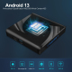 Box TV Android 13 Pour Contenus Multimédias 4K Avec Télécommande 4 Go RAM 32 Go WiFi Double Bande - www.yonis-shop.com