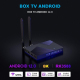 Box TV Android 12 Pour Films Et Applications 8K 60 Hz 8 Go 64 Go WiFi 6 Bluetooth 5.0 - www.yonis-shop.com