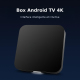 Box Android TV 4K Smart Quad Core 2GB+16GB Android 10.0 avec HDR10 - www.yonis-shop.com