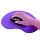 Tapis de souris repose poignet de qualit&eacute; ergonomique ultra fin violet - www.yonis-shop.com