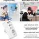 Prise Caméra Espion HD 1080p Wifi avec Détection de Mouvement pour Sécurité à Domicile - www.yonis-shop.com
