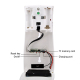 Diffuseur de Parfum Camera Espion HD 1080P Wifi Vision Nocturne Détection de Mouvement Surveillance Sécurité Maison - www.yon...