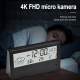 Réveil Caméra HD 1080p Vision Nocturne Détection de Mouvement Surveillance Sécurité Maison Sans Fil - www.yonis-shop.com