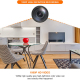 Réveil Caméra HD Wifi Vision Nocturne Détection de Mouvement Surveillance 1080p - www.yonis-shop.com