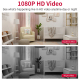 Réveil Caméra HD Wifi Vision Nocturne Détection de Mouvement Surveillance 1080p - www.yonis-shop.com