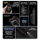 Smartphone Étanche Antichoc 4G 5300mAh Batterie Puissante Android 10 Écran 2.4 Pouces Double SIM SOS - www.yonis-shop.com