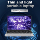 Ordinateur Portable 15.6 Pouces 16GB RAM 512GB SSD Windows 11 Quad Core Fingerprint Silver - www.yonis-shop.com