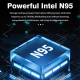 Ordinateur Portable 15.6 Pouces 16GB RAM 512GB SSD Windows 11 Quad Core Fingerprint Silver - www.yonis-shop.com