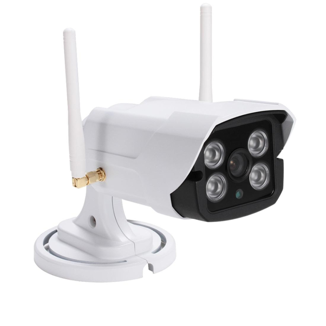 Camera Surveillance HD 1.0 Megapixel WiFi Détection Mouvement Audio Alarme Carte TF - www.yonis-shop.com