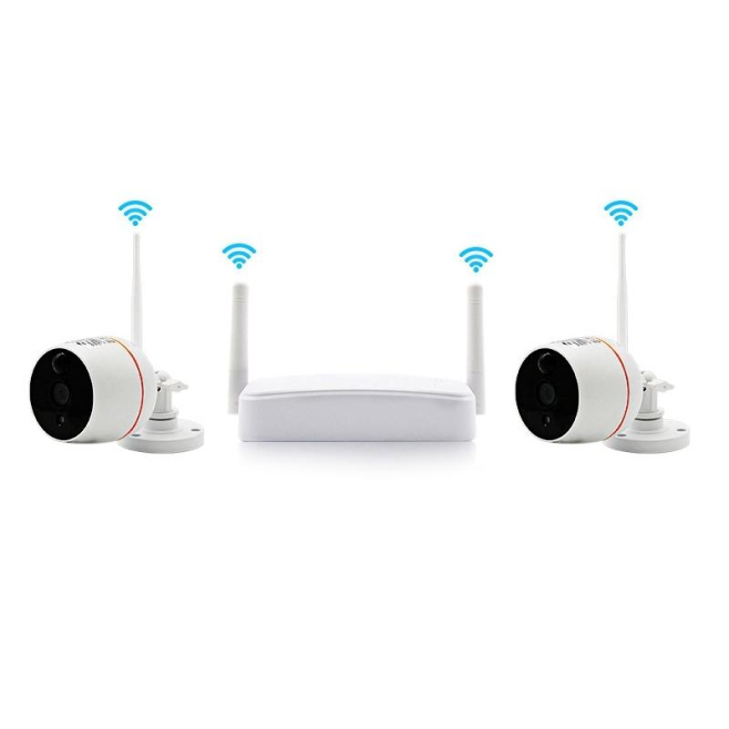 Camera Surveillance HD 1080P Sans Fil Vision Nocturne Detection PIR Audio Bidirectionnel Micro SD 128GB - www.yonis-shop.com