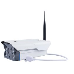 Camera Surveillance HD Sans Fil Vision Nocturne Détection de Mouvement Carte Mémoire 64GB