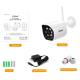 Camera Surveillance Extérieure WiFi 4MP Suivi Humanoïde AI Vision Nocturne Couleur Audio Bidirectionnel - www.yonis-shop.com