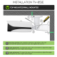 Camera Surveillance 5MP Auto Focus 4x Zoom POE H.265 Lentille 2.8-12MM - www.yonis-shop.com
