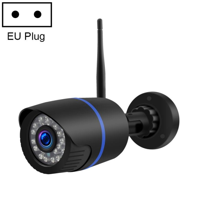Camera Surveillance HD 1080P Sans Fil Détection Mouvement Audio Bidirectionnel Vision Nocturne Infrarouge Carte TF Étanche IP...