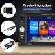 Autoradio 6.2 Pouces HD Avec Carplay Bluetooth Caméra De Recul Et Contrôle Au Volant - www.yonis-shop.com