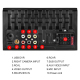 Autoradio 6.2 Pouces HD Écran Tactile Bluetooth Carplay Caméra De Recul Inclus Contrôle Au Volant USB MP3 Vidéo 1080P - www.y...