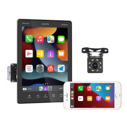 Autoradio 9.5 Pouces MP5 Carplay Bluetooth FM USB &Eacute;cran Tactile Haute R&eacute;solution Cam&eacute;ra de Recul - www.yonis-shop.com