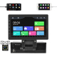 Autoradio Écran Tactile 10.1 Pouces HD Avec Carplay Android Auto Bluetooth USB Caméra de Recul et Contrôle au Volant