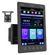 Autoradio Double Spindle Écran Vertical 9.5 Pouces MP5 Bluetooth Carplay Caméra Recul FM USB Chargement Rapide
