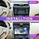 Autoradio 10.1 Pouces Écran HD Avec Carplay Android GPS WiFi Bluetooth Caméra Recul - www.yonis-shop.com
