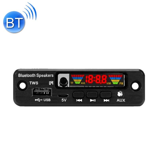 Autoradio Bluetooth 5.0 Sans Fil Avec Écran Digital Et Télécommande - www.yonis-shop.com