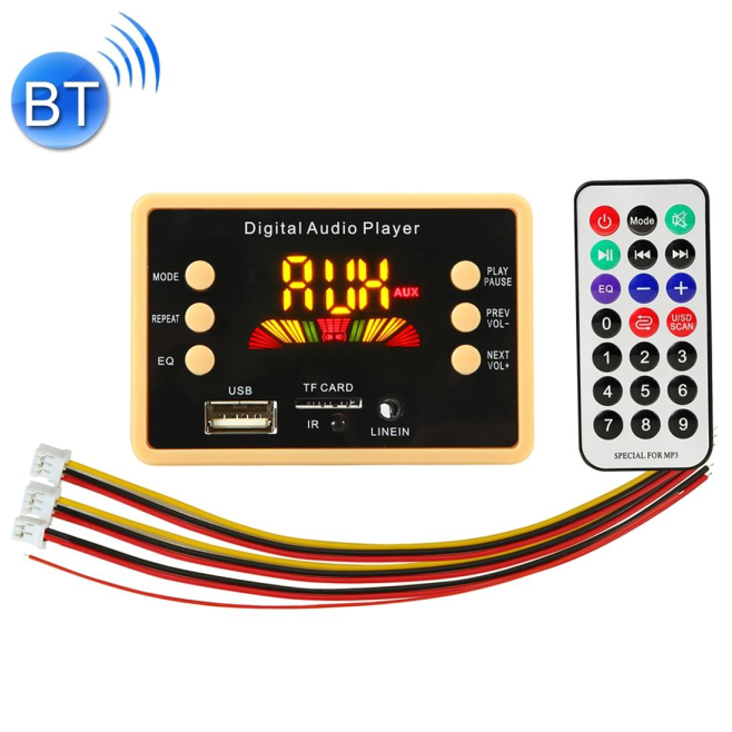 Accessoire Autoradio Écran Couleur MP3 Bluetooth FM USB Télécommande - www.yonis-shop.com